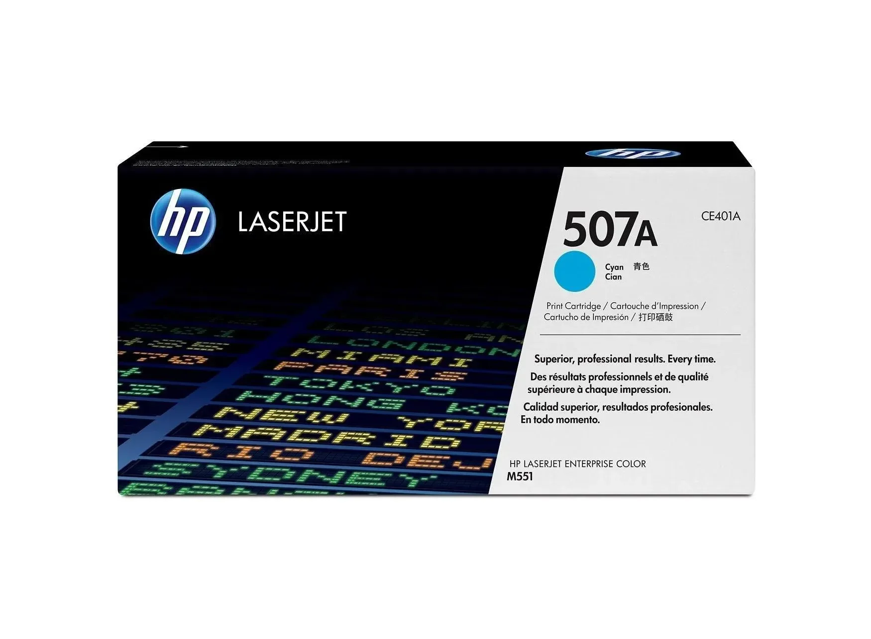HP 507A Cyan Original LaserJet Toner CE401A